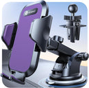 VICSEED 2026 Ultimate Sturdy Car Phone Holder [Upgraded 95+LBS Strongest Suction] Universal Long Arm Cellphone Mount for Car Dashboard Windshield Vent Truck Boat for iPhone 18 17 16 Pro Max & Android | Purple photo 1