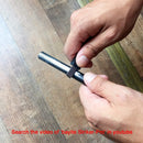 4" Survival Ferro Rod Drilled Flint Fire Starter and Striker Kit — 6