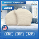 HAPAD Metatarsal Bar - Large, Ball of Foot Pad Wool Felt Shoe Insert 6