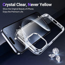 Temdan Designed for iPhone 15 Pro Max Case Clear, [Crystal Clear][Anti-Yellowing][Military-Grade Drop Protection] Slim Shockproof Protective Cover Phone Case for iPhone 15 Pro Max 6.7" — 4