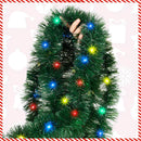 Kingdder 16.4 ft Christmas Garland with Light,Multicolor, Green — 4
