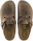 Birkenstock Women's Boston Soft Footbed Clogs – Brown (Tabacco Brown) — 6