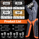 Preciva 4-Size Grommet Tool Kit, 4-Color Eyelets 1/2" 1/4" 3/8" 5/16" — 2