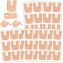 36 Pcs U-Shaped Callus Cushion, Soft Corn Pad for Foot Bottom, Felt Adhesive Metatarsal Pads, Beige Heel Protectors for Pain Relief, Prevent Calluses from Rubbing in Shoes for Men & Women. 1