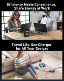 380W USB C Charger Block with 4 USB Cables Dual 100W Charging Station photo 6