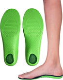 Green Martian: Arch Support Soft & Strong Insole. Slim & Lightweight Design with Memory Foam Top. ((24 CM) Kids Size 3-6) — 3