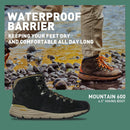 Danner Mountain 600 Women's Hiking Boots - Black/Khaki — 2
