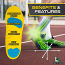 Running Insoles Gel Inserts with Athletic Cushioning(Men's 8-13) — 2