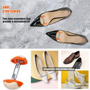 Mini Shoe Stretchers for Wide Feet, Shoe Wider Anti-Slip Expander Adjustable Men Women Shoes Plastic Surgery | orange | 2 Pack — 2