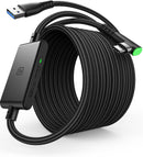 INIU 16ft VR Link Cable with Separate Charging Port, USB 3.0 to USB C Cable 1