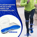 240lbs+ Plantar Fasciitis Pain Relief Insole Orthotic Insert - Dark-blue - MEN (12-12 1/2)|WOMEN (14-14 1/2)--305MM — 4