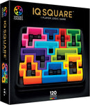SmartGames IQ Deluxe: Square - the New IQ Series for Ages 14 - Adult with 120 Challenges Featuring a Larger Display and Travel Case — 1