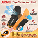 Orthotic Inserts for Women Men, Comfort Work Boot Insoles for Standing All Day, 100% Memory Foam 240LBS+Heavy-Duty Orthopedic Inserts for High Arch and Plantar Fasciitis, Size 11 Women / 9 Men — 5