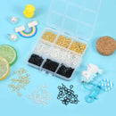 480pcs Small Screw Pins Eye Pins, 3 Color Eye Hooks Screw for Jewelry Making & Bead Charms, Eye Screws for Art… — 7