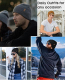FURTALK Beanie for Men Women Cuffed Thick Knitted Winter Hat Skull Cap — 6