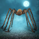 JOYIN 5ft Halloween Spider Outdoor Decorations, Scary Giant Large Spider Props for Halloween Outside Decor, Indoor Party Supplies and Yard Lawn Decoration, Brown — 1