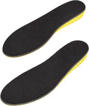 Height Increase Insole - Elevator Shoe Conversion - 1 Inches Taller (Black) Invisible Increased Heel Lifting Inserts Shoe Lifts Shoe Pads (Large US 8-13 Men or US 10-15 Women) — 1