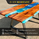 TAKIMO 32OZ 3X UV Resistant Crystal Clear Epoxy Resin Kit, 1:1 High Gloss — 5