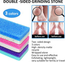 NYQIUGER 6Pcs Professional Pedicure Foot Pumice Stone for Feet Skin Callus Remover and Scrubber for Dead Skins Sided — 3