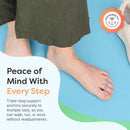 ZenToes Hammer Toe Corrector, Triple Loop Gel Toe Spacers, 4 Pack 4
