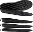 Ailaka Height Increasing Insoles for Men Women, 3 Heights Shock Absorbing - Black-heel Height: 2.5cm — 1