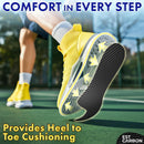 Carbon Fiber Insole - 1 pc, Men 6.5-7, Women 7.5-8 - Mortons Extension - Black-1 Pc — 7