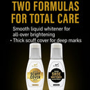 Eagle Sneaker Whitener for Shoes – 2 Pack White Shoe Polish & Scuff Cover | Instantly Whitens, Restores, & Covers Scuffs on Leather, Canvas, Mesh, Foam & Rubber | Built-In Sponge Applicators — 4