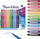 Paper Mate Flair Felt Tip Pens, Medium Point (0.7mm), 12 Count - For Arts & Crafts, Note-Taking, Journaling, School Supplies for Teachers & Students — 1