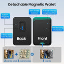 Magnetic for iPhone 18 Pro/17 Pro Wallet Case, Black photo 4
