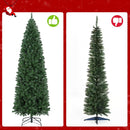 Yaheetech 7.5ft Pre-lit Pencil Artificial Christmas Tree, Green — 6