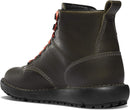Danner 6" Logger 917 Women’s Waterproof Gore-Tex Hiking Boots, Suede Lightweight, Removable OrthoLite Footbed, Vibram Outsole - Charcoal — 2