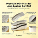 3Pairs Height Increase Insoles - Invisible Heel Lift Inserts for Men & Women, Shock Absorption Elevator Shoe Pads with Arch Support, Boost Height 1.5/2.5/3.5cm for Sneakers Boots Shoes — 4