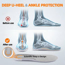 Memory Foam Insoles Men, Women Shoe Inserts for Standing All Day, Shock Absorption Comfort Shoe Pads for Plantar Fasciitis Relief, Work Boots, Running & Walking - Gray — 4