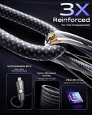 USB C Cable Fast Charging 60W iPhone Charger Cable 6FT, Apple MFi Certified 7