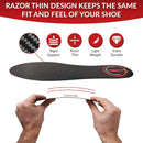 Carbon Fiber Insole for Men & Women, Carbon Fiber Foot Plate Insert, Carbon Fiber Shoe Insert for Foot Pain Relief - Rigid Support Turf Toe, Hallux Rigidus Relief Insole — 7