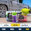 Chemical Guys, Extreme Bodywash & Wax Car Wash Soap, Grape Scent, 1 Gallon