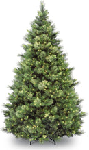 National Tree Company 6.5ft Pre-Lit Carolina Pine Artificial Christmas Tree — 1
