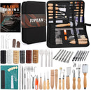 Jupean Leather Working Tools: Leather Tools for Leathers Working Kit | 70 Pcs — 1