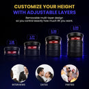 Height Increasing Insoles | Add 1 to 2 Inches | Adjustable Layered Elevator Shoe Inserts for Men & Women | Discreet | Comfort Cushion | Fits All Shoe Types — 2