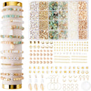 Xylise Jewelry Making Supplies Kit Natural Stone Beads for Irregular Natural Stone with for DIY Craft Bracelet… — 1