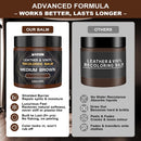 Medium Brown Leather Recoloring Balm, Color Restorer, Scratch Remover, Leather dye & Paint for Furniture, Couches,Car Seats — 3