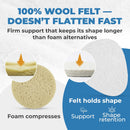 Homergy Metatarsal Pads for Women & Men, Ball of Foot Cushions, 1/4" Thick 5