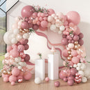 Amandir 173Pcs Dusty Rose Pink Nude Balloon Garland Arch Kit | Dusty Pink — 1