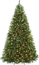 Casafield 7.5FT Realistic Pre-Lit Green Spruce Artificial Holiday Christmas Tree with Sturdy Metal Stand — 1