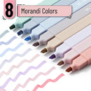Mr. Pen- Aesthetic Highlighters No Bleed, 8 Pack, Morandi Colors | Chisel Tip, Cute Highlighters Assorted Colors for Journaling, Highlighting, Underlining, Fast Dry, Back to School Supplies — 2