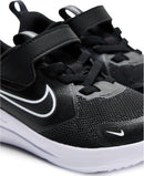 Nike Unisex Kids' Cosmic Runner Running Shoes - Boys Girls Toddlers & Baby Sneakers - Black/White/Anthracite — 5