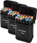 Dabo&Shobo 24 Colors Drawing Markers, Dual Tip Art Markers, Coloring Marker For Adult Sketching And Coloring (Pack of 3) | 1 Count (Pack of 72) — 1