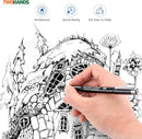 TWOHANDS Art Pen Drawing Marker Pens Fineliners, Set of 16, Black | 1 Count (Pack of 16) — 4
