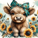 Diamond Art Painting Kits for Adults, Cow 5D Diamond Painting Dots Art Kits | JK525-A — 1