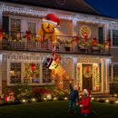 AerWo 7FT Christmas Inflatables, Gingerbread Inflatable Christmas Outdoor — 5